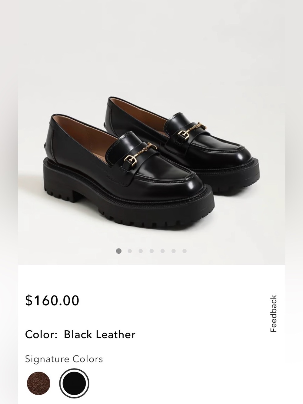 Sam Edelman Lea loafers 7.5